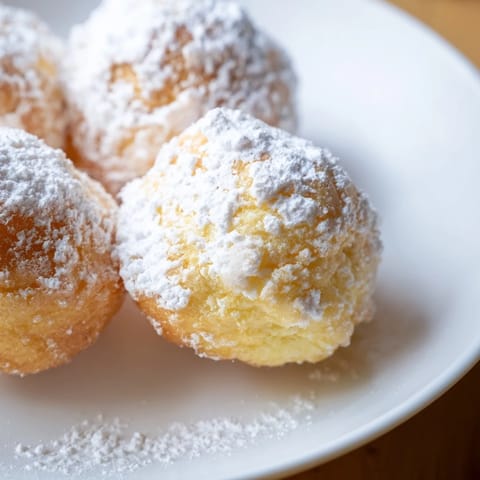 Light airy Italian fried dough