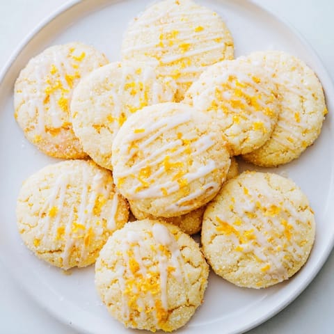 Lemon Sugar Cookies Soft