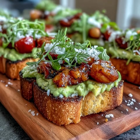 Spring Brunch Avocado Toast #110