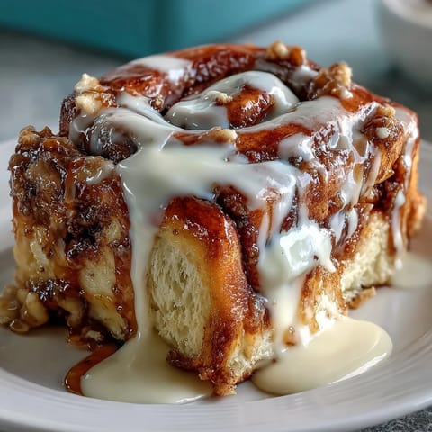 Cinnamon Roll Pancake Casserole