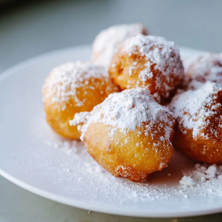 Soft and fluffy zeppole, fresh from the fryer, perfect for a sweet, shareable Italian-American treat.
