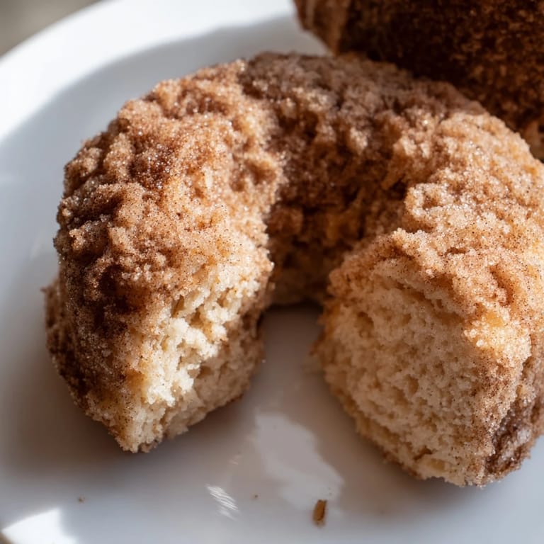 Freshly baked Apple Cider Donuts, with a light and fluffy texture, ready to be enjoyed.