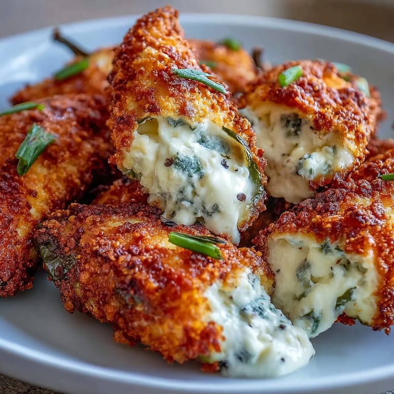 Vegetarian Air Fryer Jalapeño Poppers stacked on a platter, ready for a party appetizer spread with ranch dip.